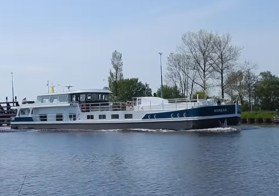 Filmpje: het bijzondere schip vastgelegd