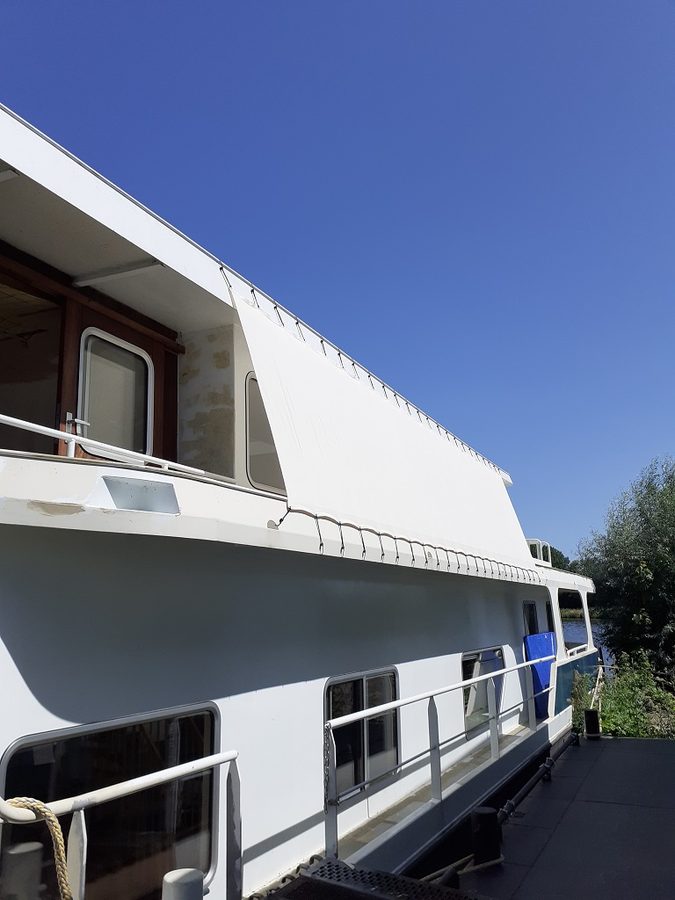 De zon wordt effectief buiten gehouden