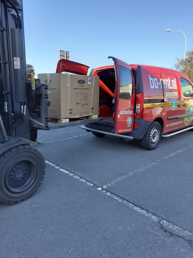 We halen een generator op uit België