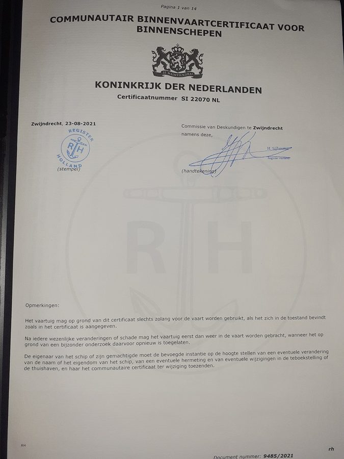 CVO is binnen!