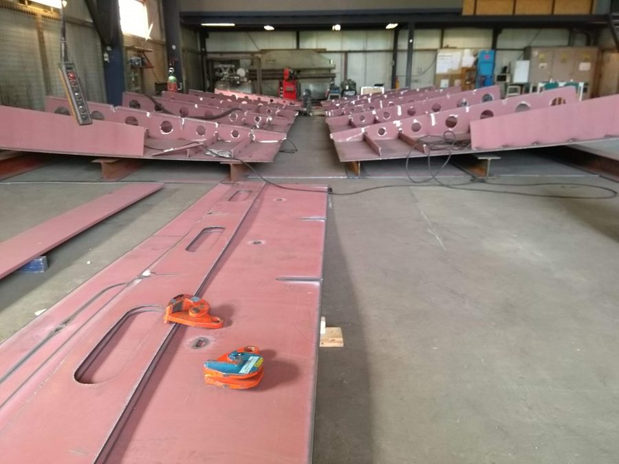 De vordert bouw gestaag