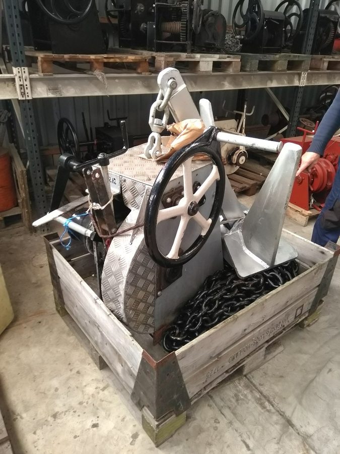 En een gerecycleerde ankerlier