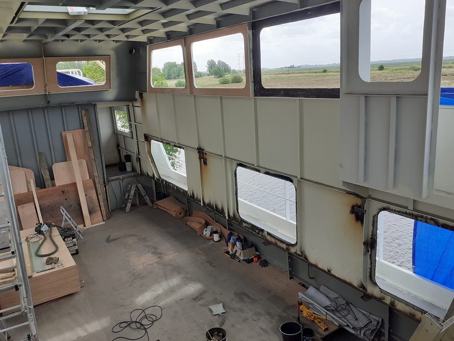 Veel licht in de woonkamer