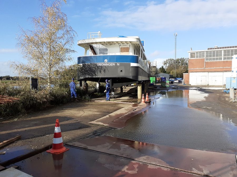 Inspectie voorafgaand aan het hijsen